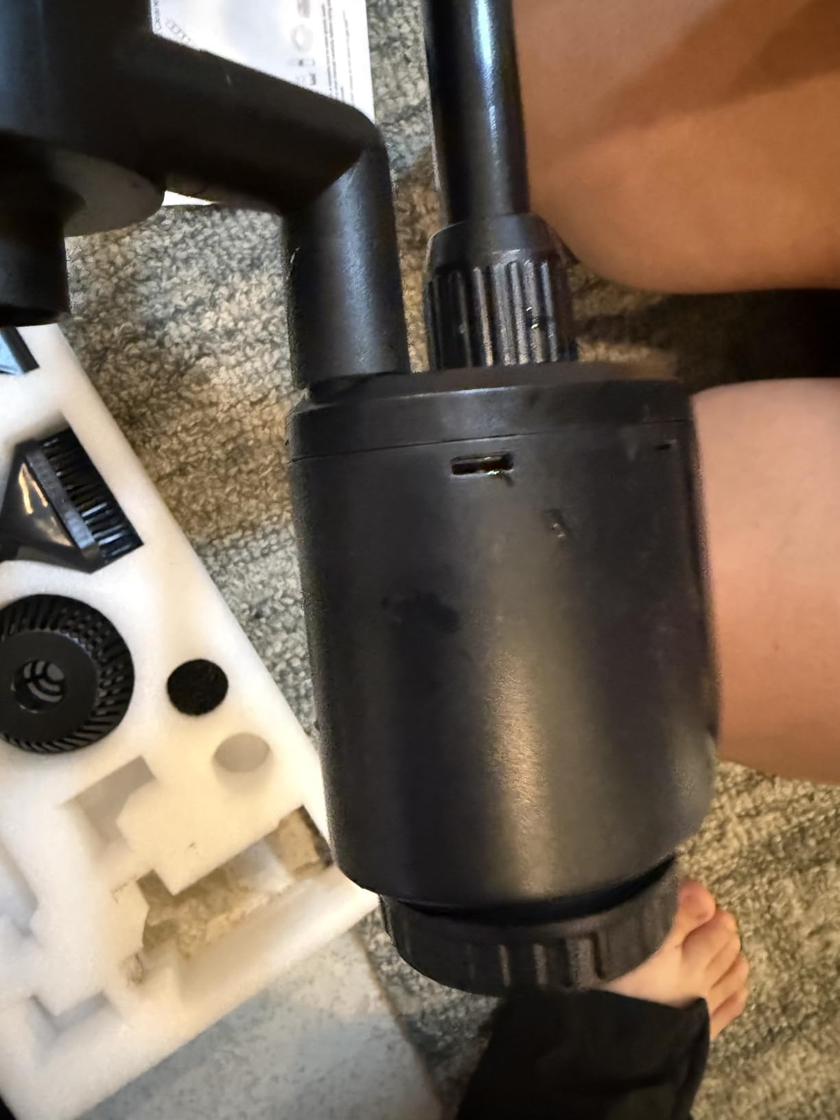 AQQA Electric Aquarium Gravel Cleaner, 6 in 1 Automatic Fish Tank Cleaning Tools Gravel Vacuum for Aquarium, Suitable for Change Water Wash Sand Water Filter and Water Circulation (320GPH, 20W) customer photo 2