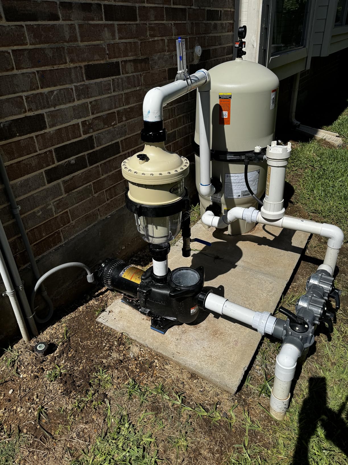 Hayward MaxFlo XE 2.25 HP 230/115V Ultra High Efficiency Variable Speed In Ground Swimming Pool Pump Replacement, W3SP2315X20XE customer photo 2