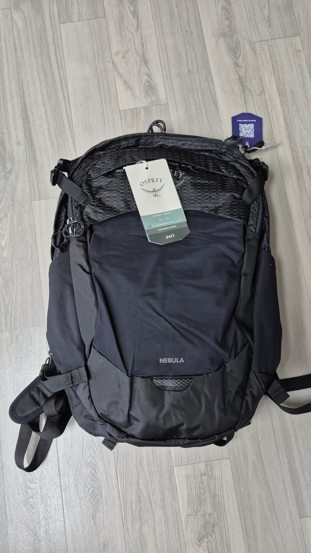 Osprey Nebula Commuter Backpack, Black customer photo 2