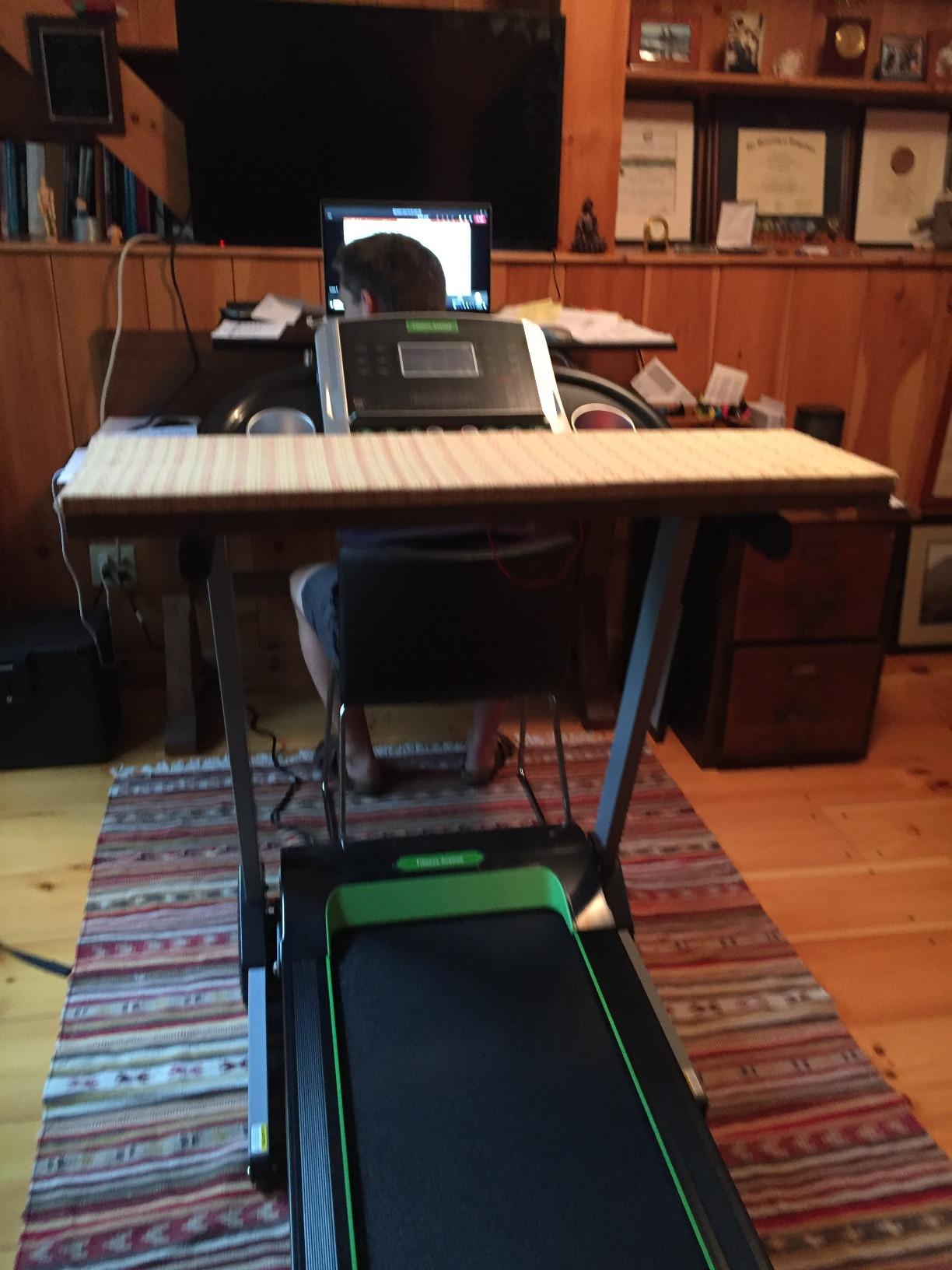 Sunny Health & Fitness Interactive Slim Folding Treadmill customer photo 2