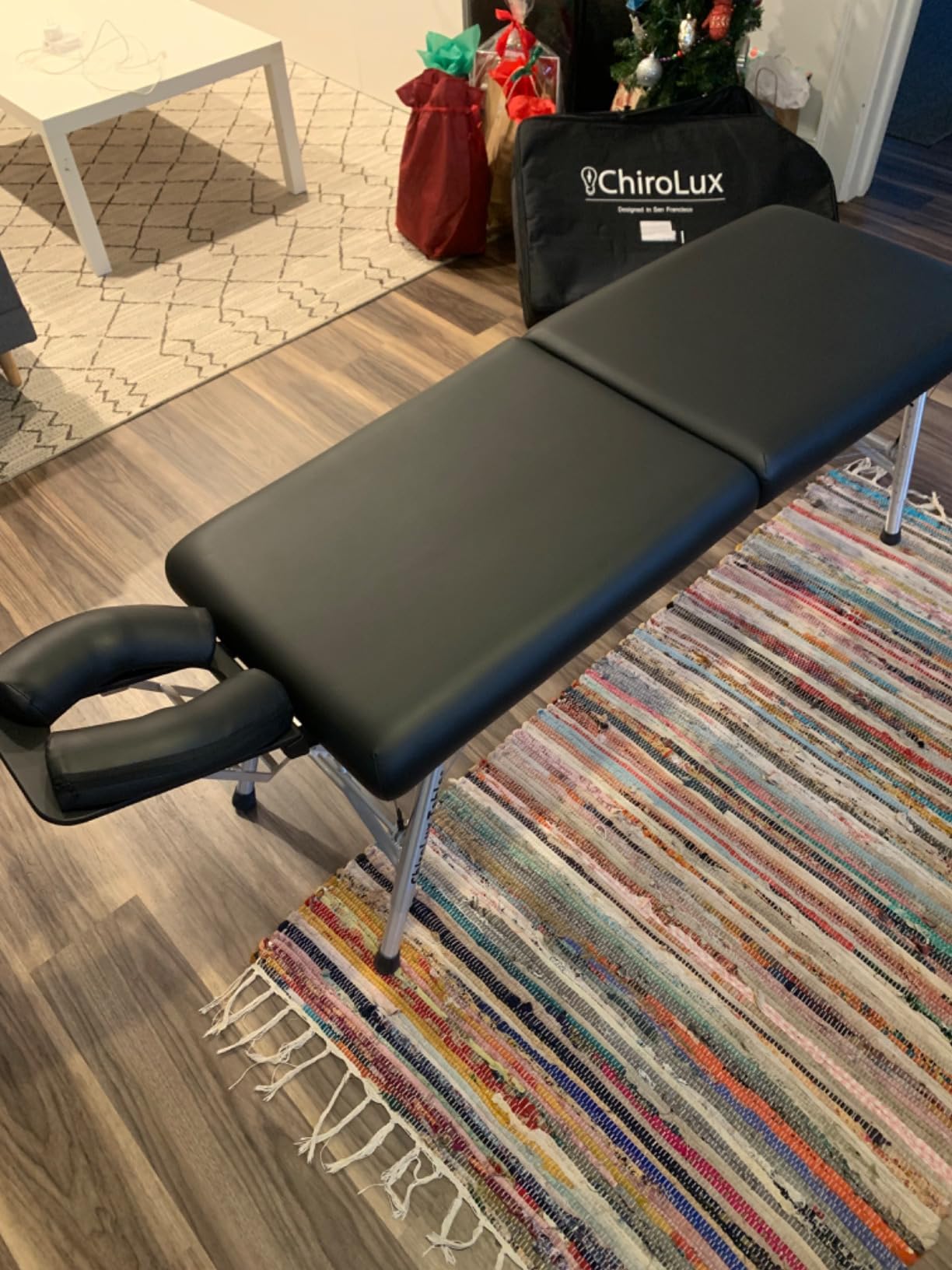 ChiroLux Classic Chiropractic Table | Professional-Grade Stability Table | Perfect for Sport Chiropractor | Lightweight and Simple Setup | MagLock Technology customer photo 1