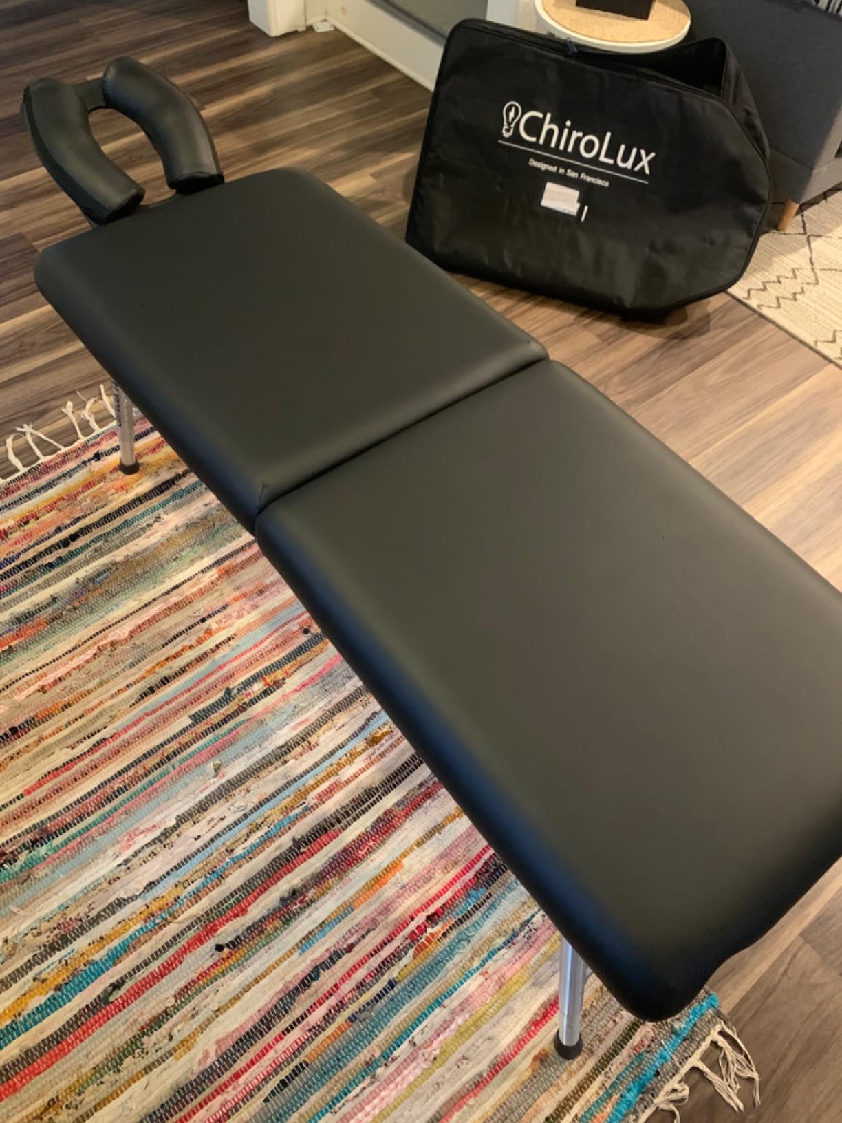 ChiroLux Classic Chiropractic Table | Professional-Grade Stability Table | Perfect for Sport Chiropractor | Lightweight and Simple Setup | MagLock Technology customer photo 2