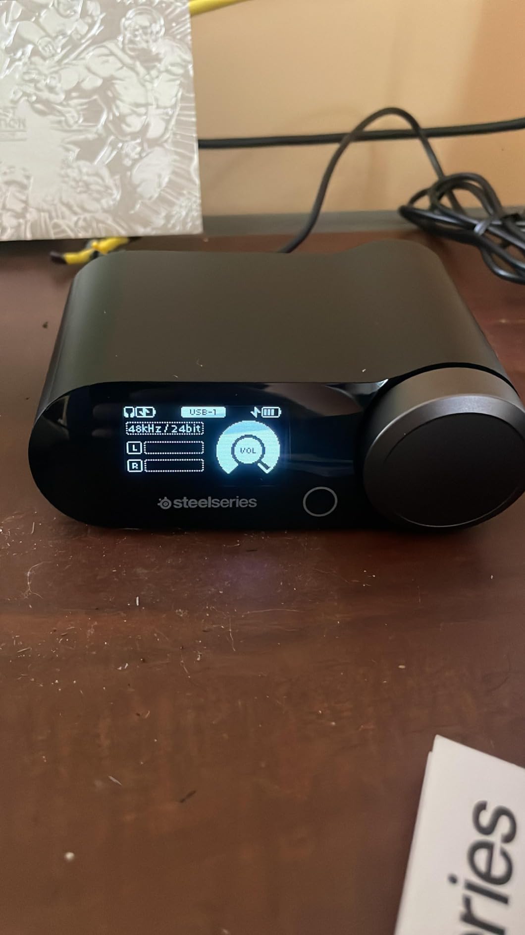SteelSeries Arctis Nova Pro Wireless Multi-System Gaming Headset - Premium Hi-Fi Drivers - Active Noise Cancellation - Infinity Power System - ClearCast Gen 2 Mic (Renewed) customer photo 2