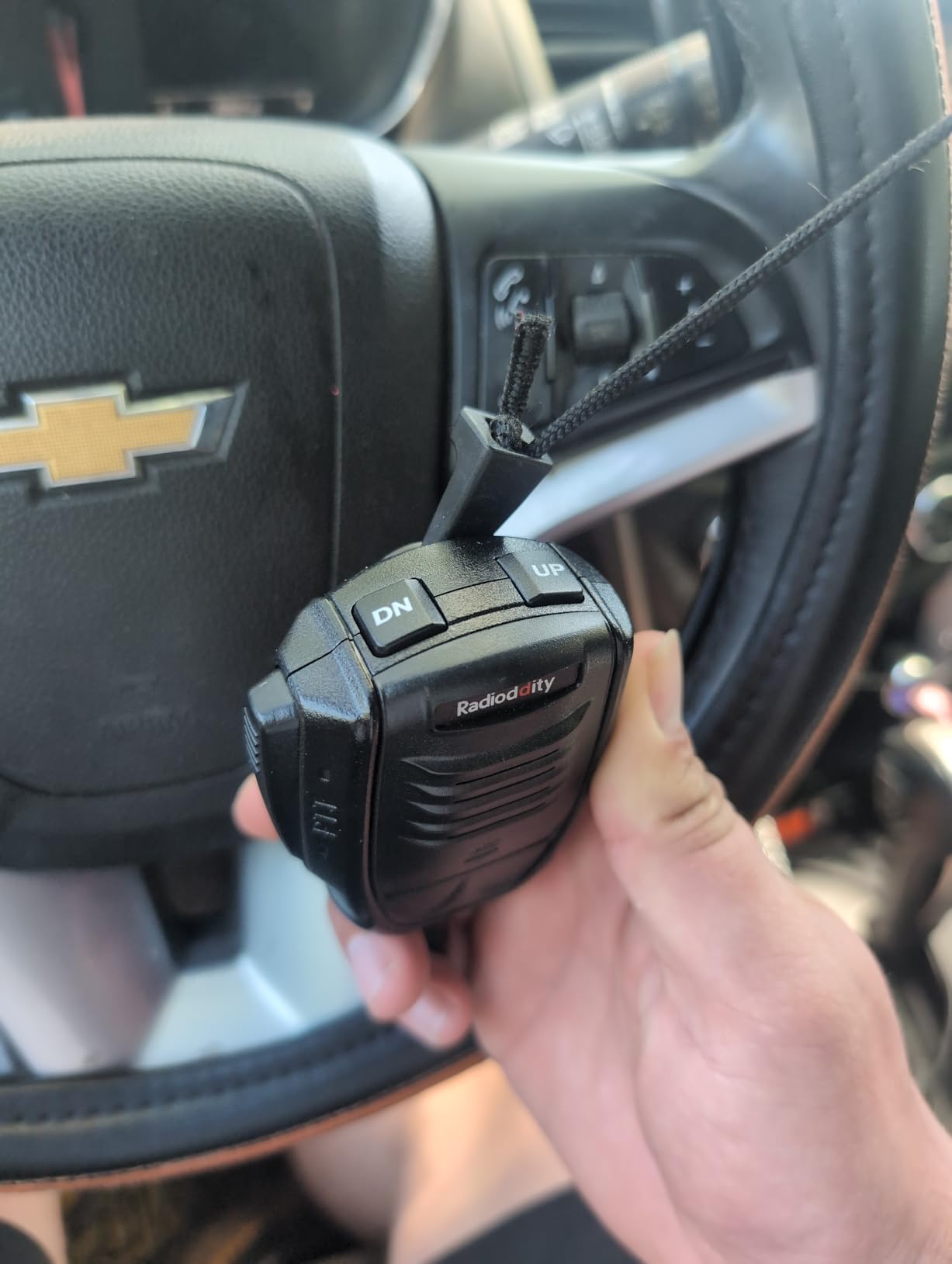 Radioddity CB-27 Pro CB Radio 40-Channel Mini Mobile with AM FM Instant Emergency Channel 9/19, 4W Power Output, LCD Display, VOX, RF Gain, and Handheld Mic customer photo 1