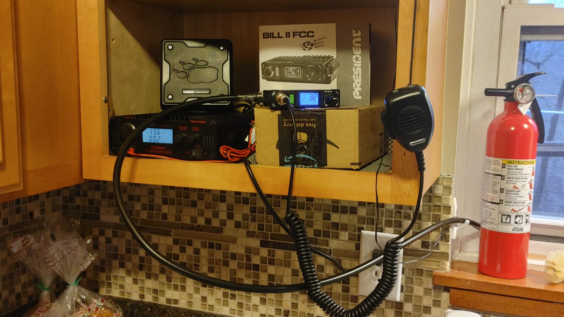 President Electronics Bill II FCC Ultra-Compact AM/FM CB Radio customer photo 2