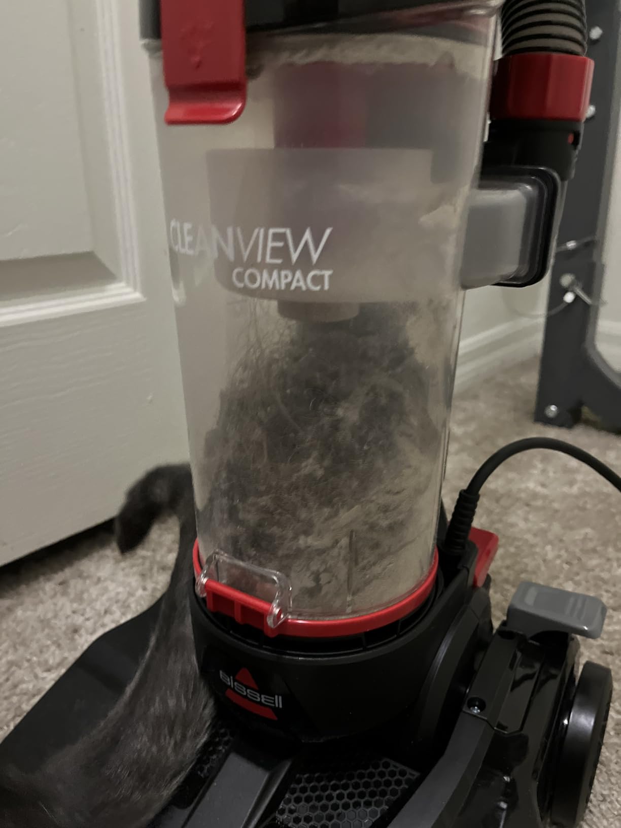 Bissell CleanView Compact Turbo Upright Vacuum with Quick Release Wand, Full Size Power, Compact Size for Apartments & Dorms, 3437F customer photo 2
