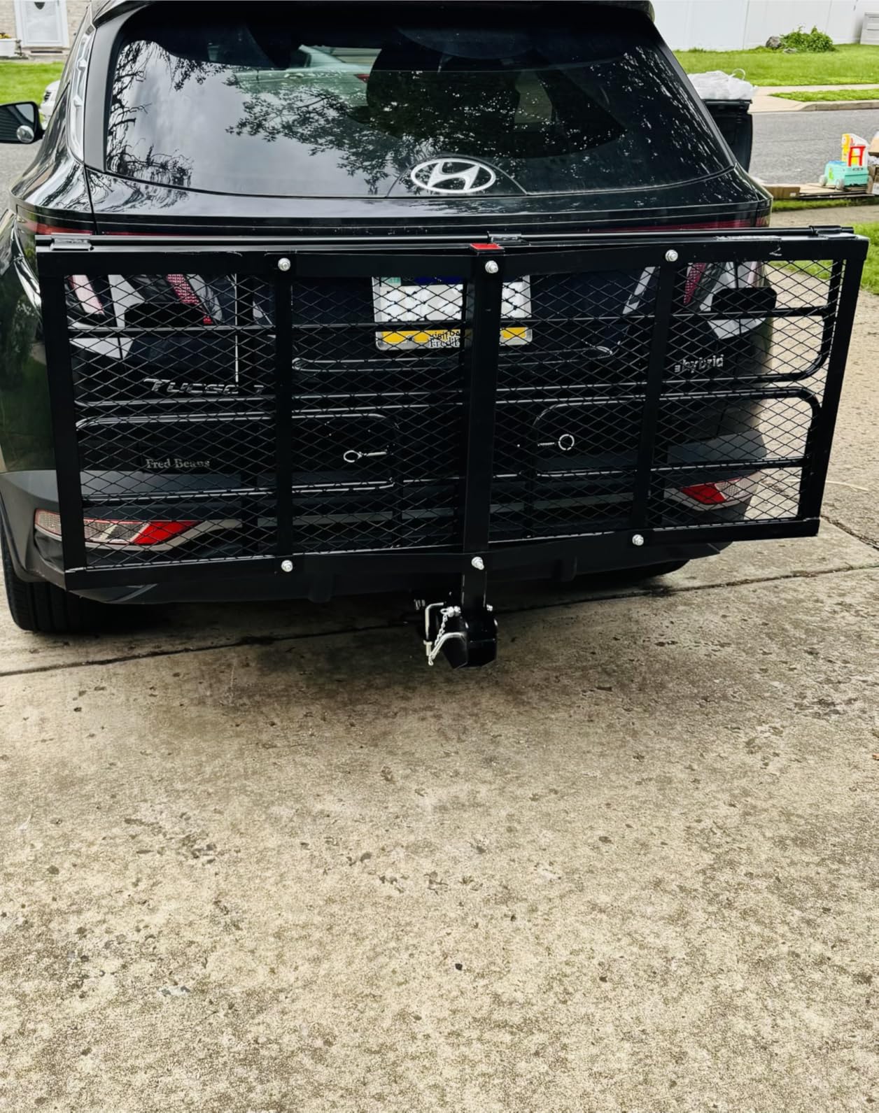 KAIRAY 500 Lbs Heavy Duty Hitch Mount Cargo Carrier 60