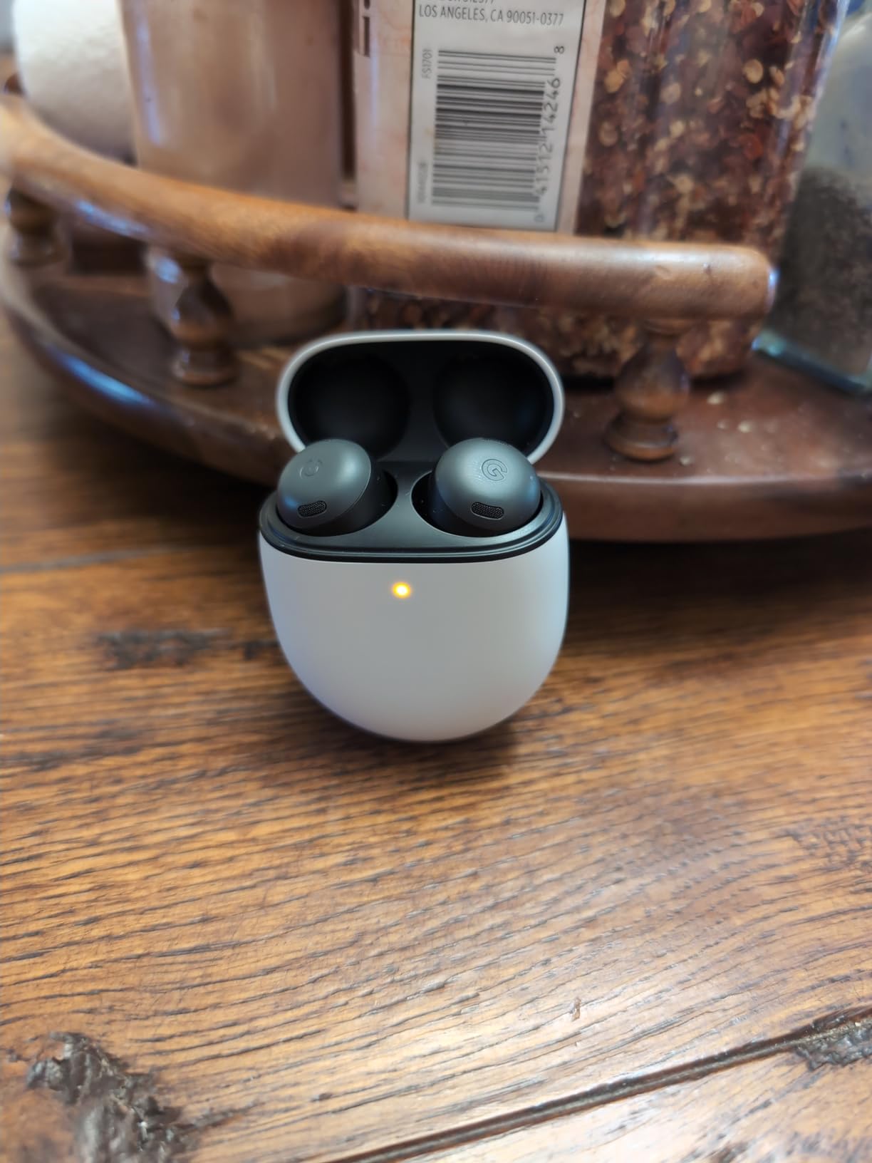Google Pixel Buds Pro True Wireless Noise Cancelling Bluetooth Earbuds - Coral (Renewed) customer photo 1