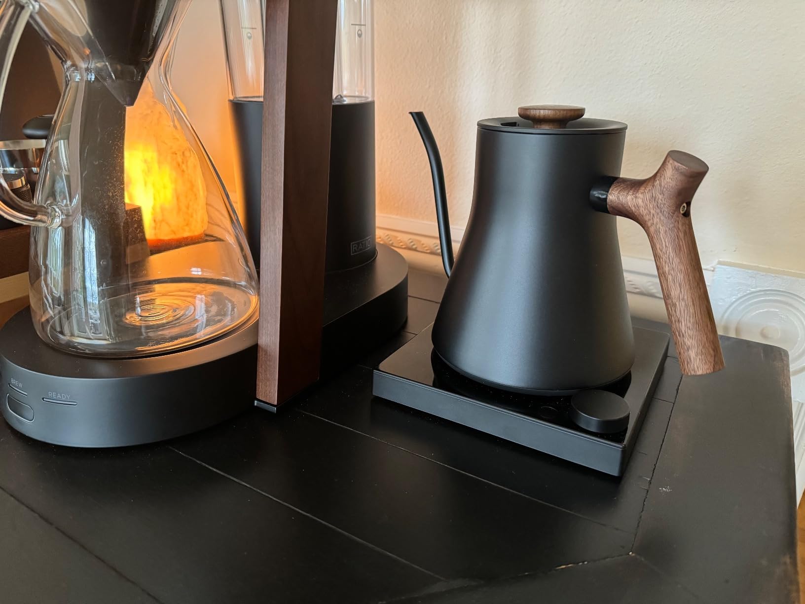 Fellow Stagg EKG Pro Electric Gooseneck Kettle - Precise Temperature Control, Quick Heating, Brew Timer, Scheduling, Stainless Steel, Pour-Over Coffee - 0.9L, Matte Black customer photo 1