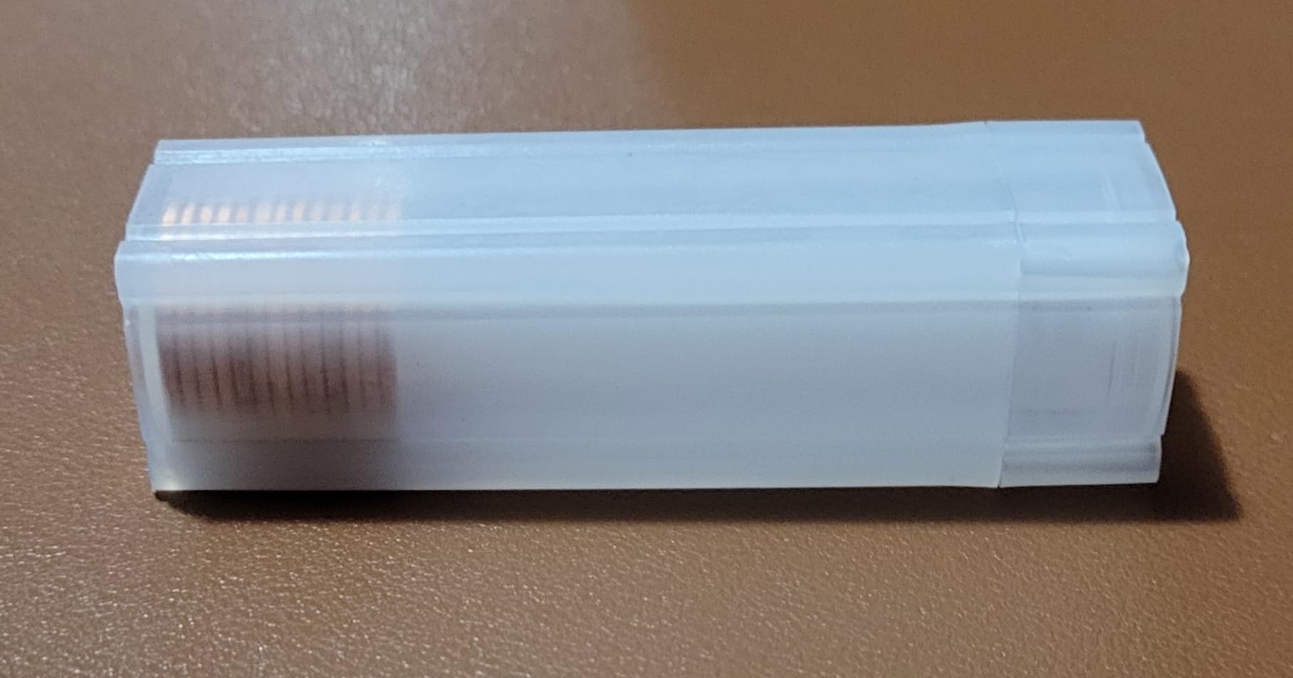 Lighthouse - Square Coin Tubes - Convenient Push Top, Virtually Unbreakable, Acid Free and Archival Quality - Coin Tubes for US Half Dollars, 10 Pack customer photo 2