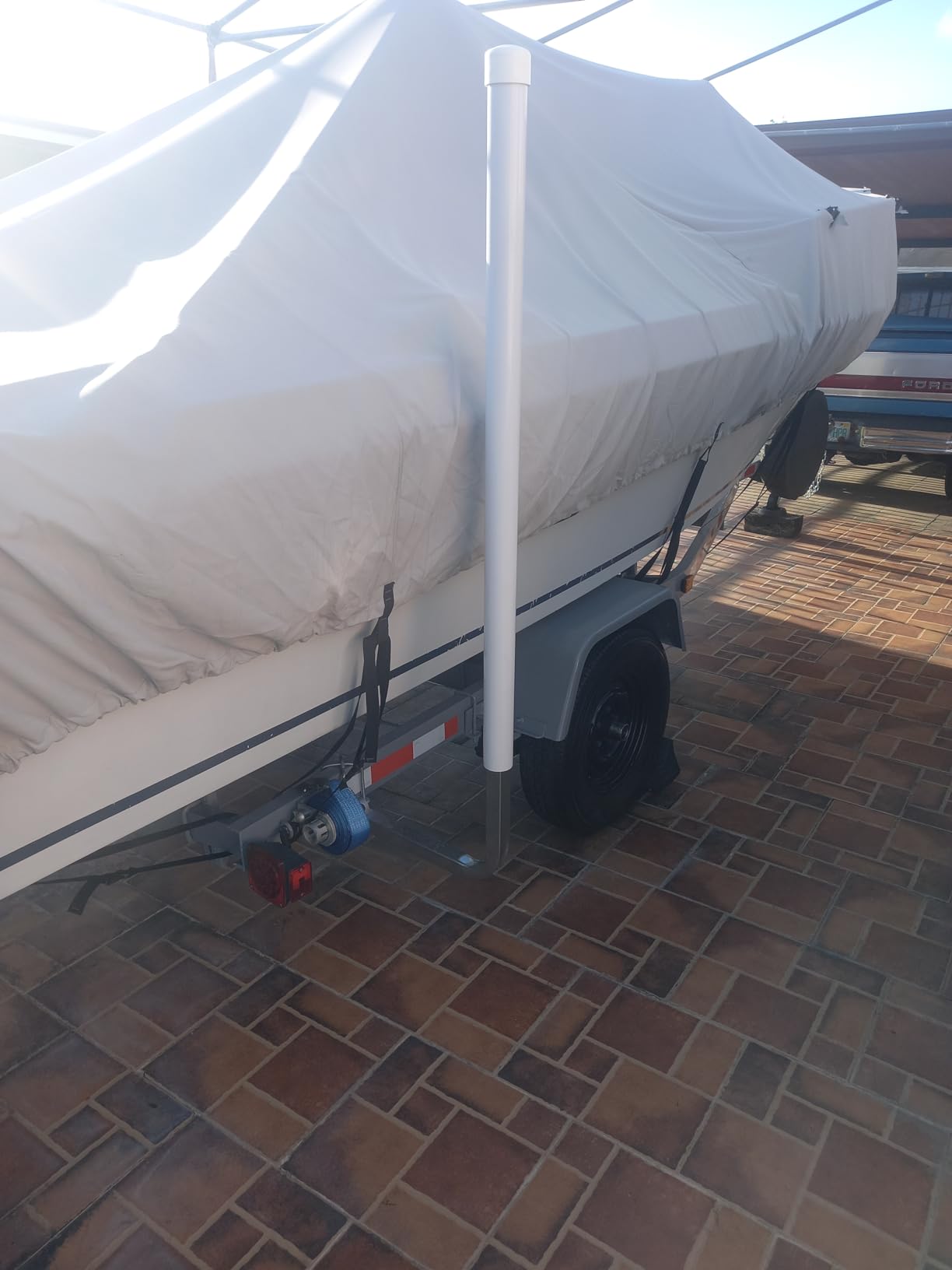 Kojem Boat Trailer Guide Poles for Ski Boat, Fishing Boat, Sailboat, Kayak, Canoe (Size and Color Selected) customer photo 1