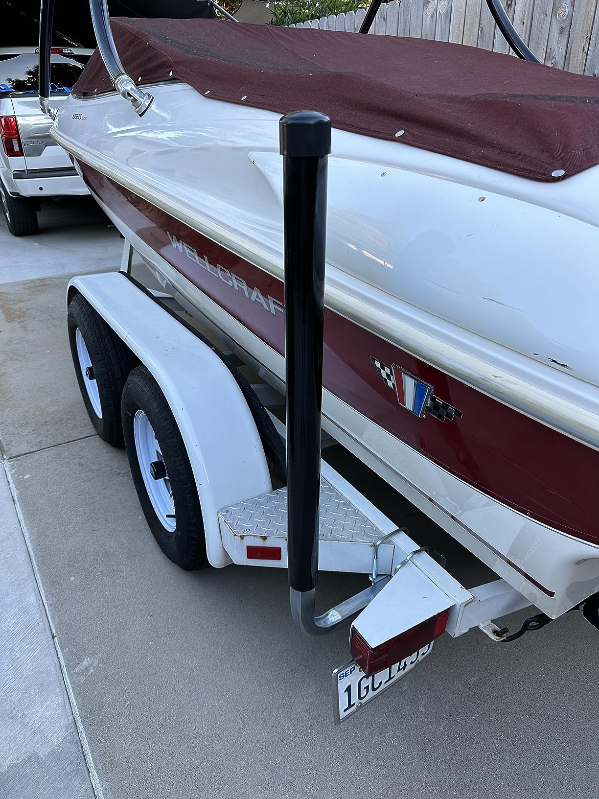 Kojem Boat Trailer Guide Poles for Ski Boat, Fishing Boat, Sailboat, Kayak, Canoe (Size and Color Selected) customer photo 2