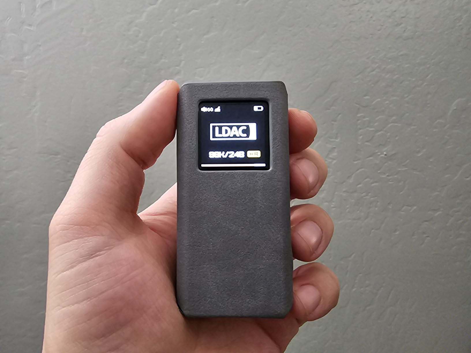 FiiO BTR7 Headphone Amp Bluetooth Receiver High Resolution Portable DAC Supports MQA/LDAC/aptX HD 384K/32Bit DSD256 for Phone/PC/Car/Home Audio(Titanium) customer photo 1