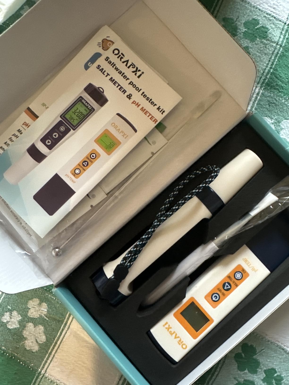 Pool Salt Tester pH and Salt Meter for Saltwater Pool pH Tester customer photo 1