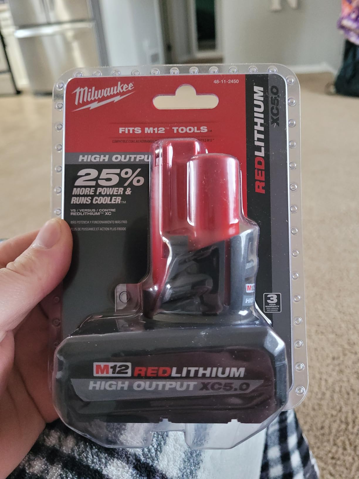 Electric Tool M12 Red Lithium High Output customer photo 1