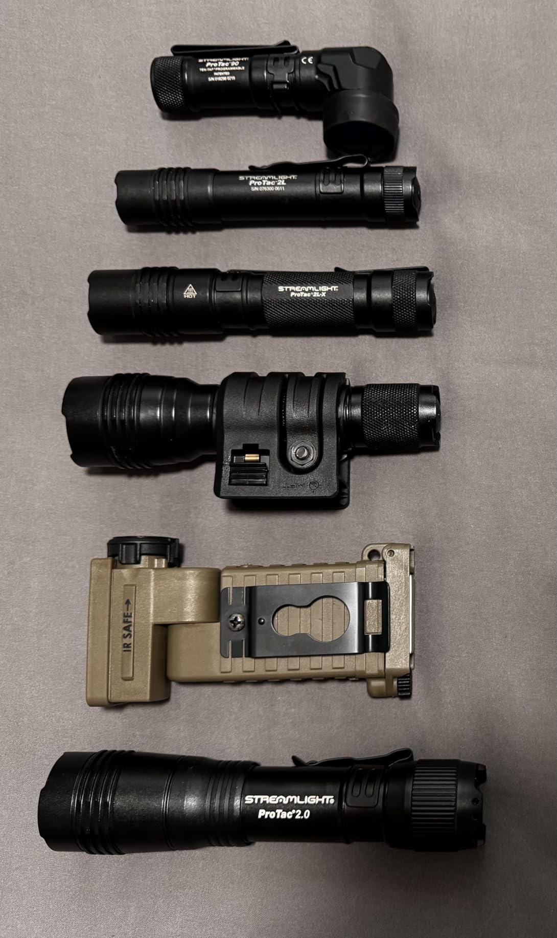 Streamlight 89000 ProTac 2.0 2000-Lumen 17300-Candela Rechargeable Tactical LED Flashlight with USB C Cable, and Holster, Box, Black customer photo 2
