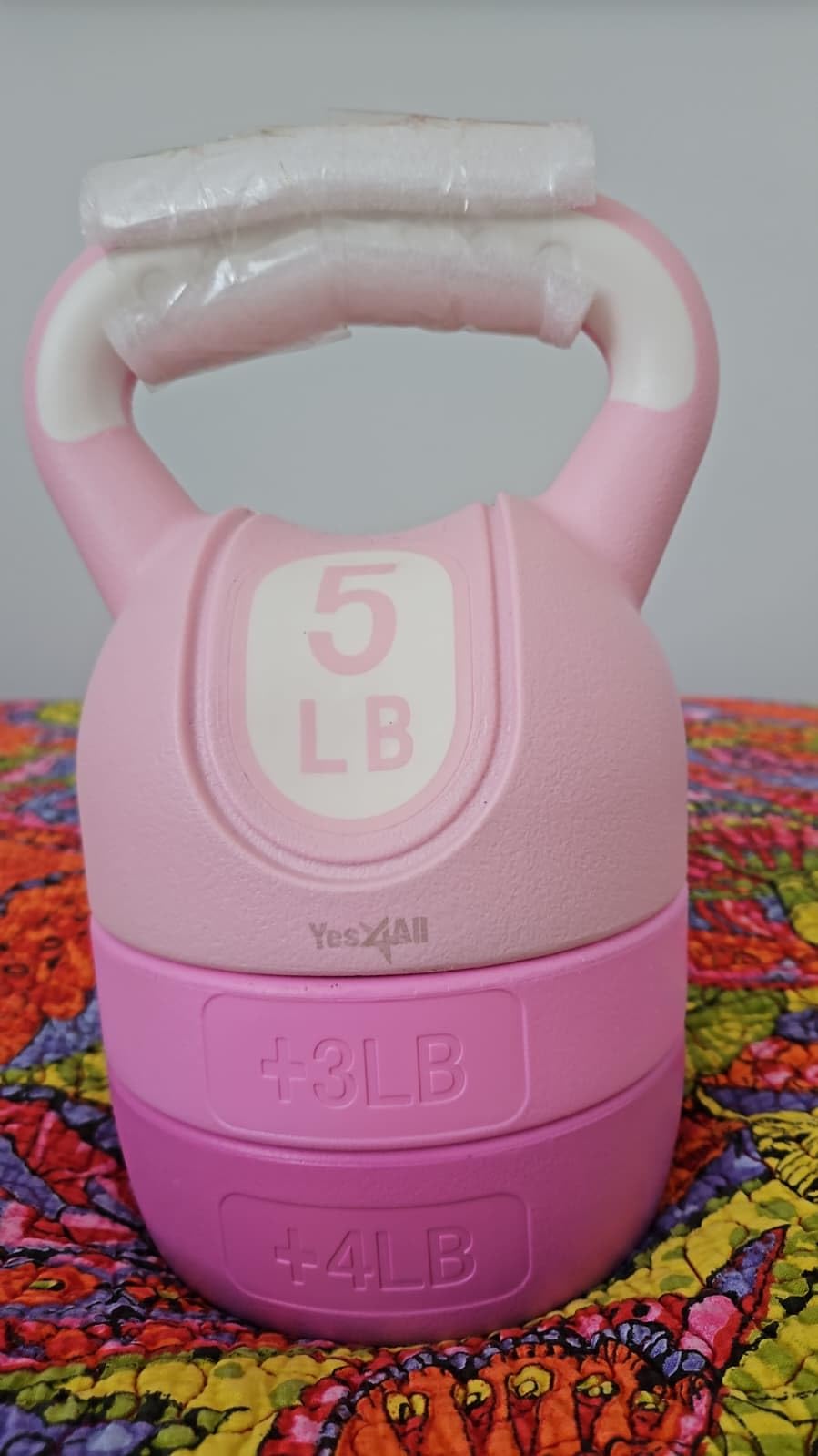 Yes4All Kettlebell Sets - Adjustable Kettlebell Set for Strength Training - Kettlebells Adjustable Weight for Versatile Workouts customer photo 1