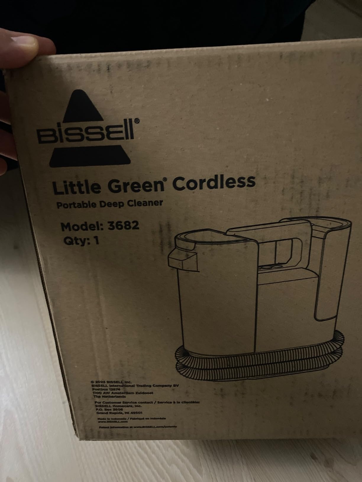 Little Green Cordless Portable Deep Cleaner with 25V Lithium-Ion Battery & Battery-Boost Technology, 3682 customer photo 1