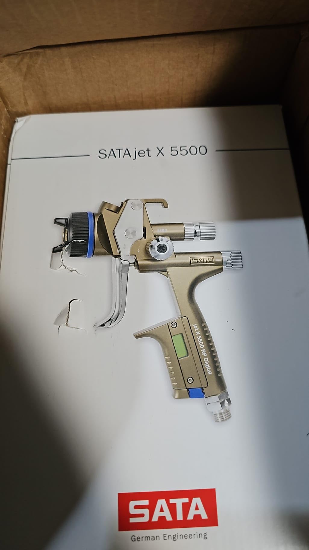 SATA - X5500 Hvlp Spray Gun 1.3 O W/Rps Cups (1061952) customer photo 1