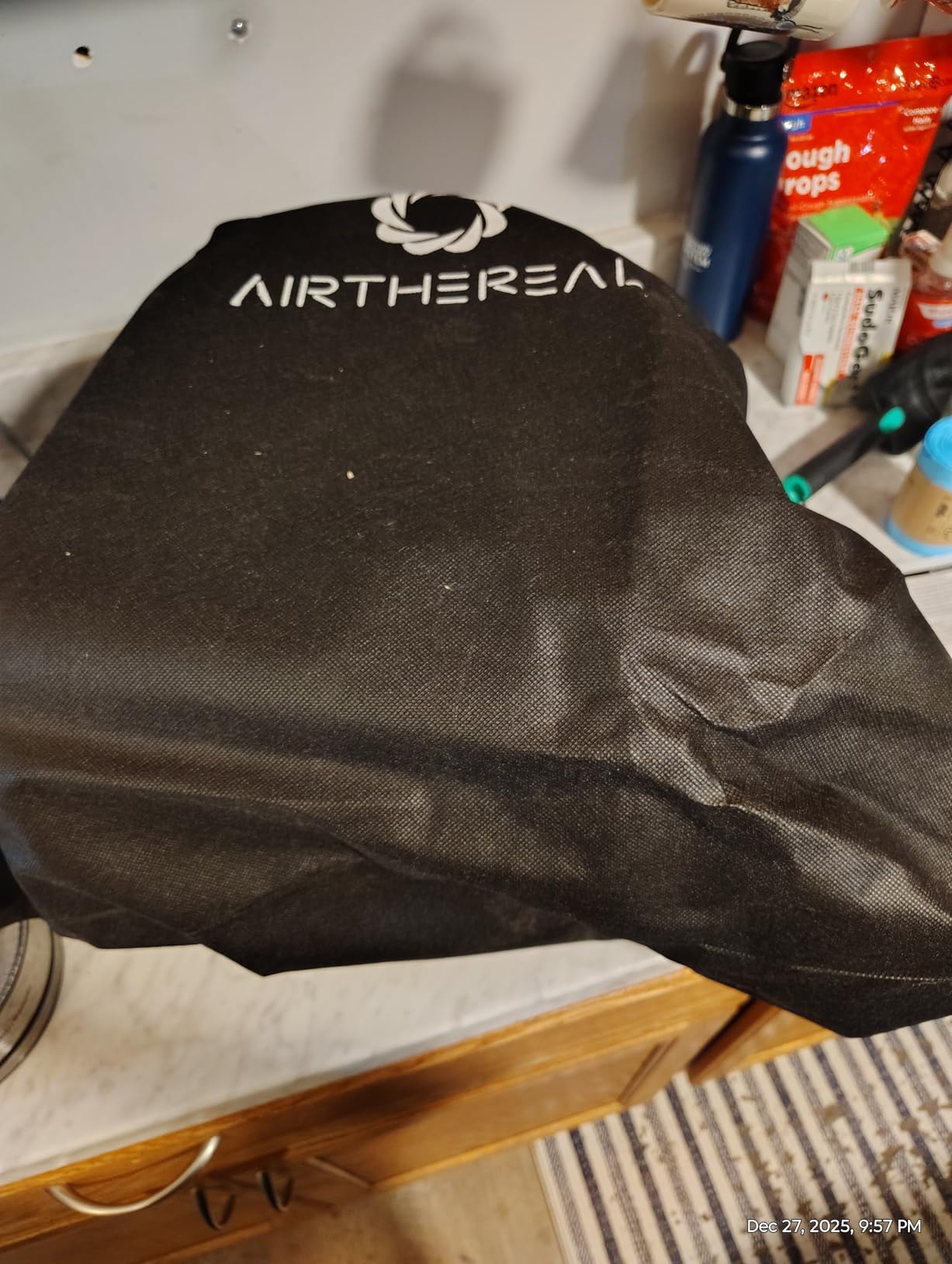 Airthereal Revive Electric Kitchen Composter, SHARKSDEN Tri-Blade, Turn Food Waste and Scraps into Dry Compost Fertilizer for Plants, R500 Gray customer photo 2
