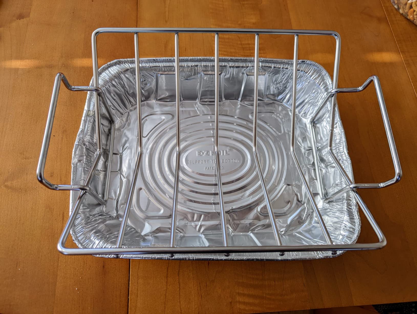 Replacement Rib and Roasting Rack for Green Egg, Turkey Roaster Rack - Stainless Steel Rib Racks for Grilling and Smoking, Holds Up to 4 Racks of Ribs, BBQ, Smoker, Kamado Grill Accessories, Small customer photo 2