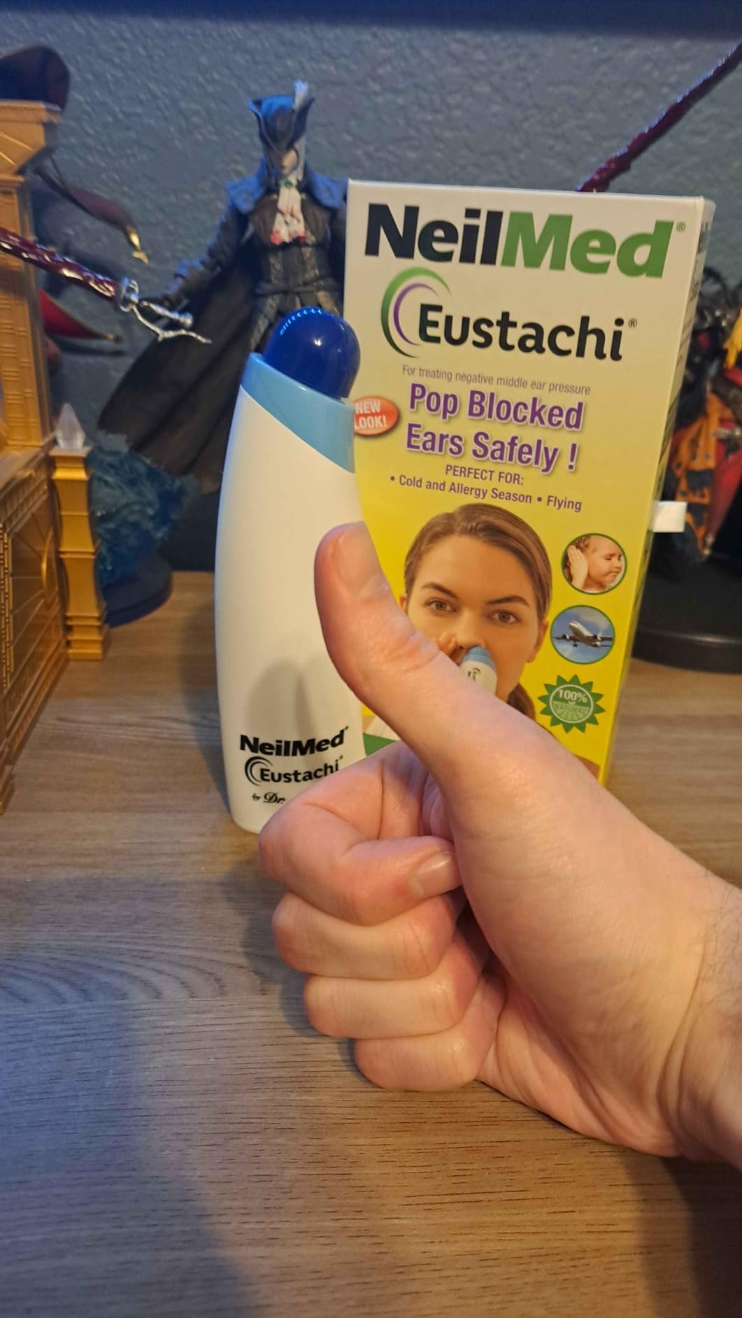 NeilMed Eustachi-Eustachian Tube Exercise-Pop Blocked Ears Safely. Helps Relieve Ear Pressure customer photo 1