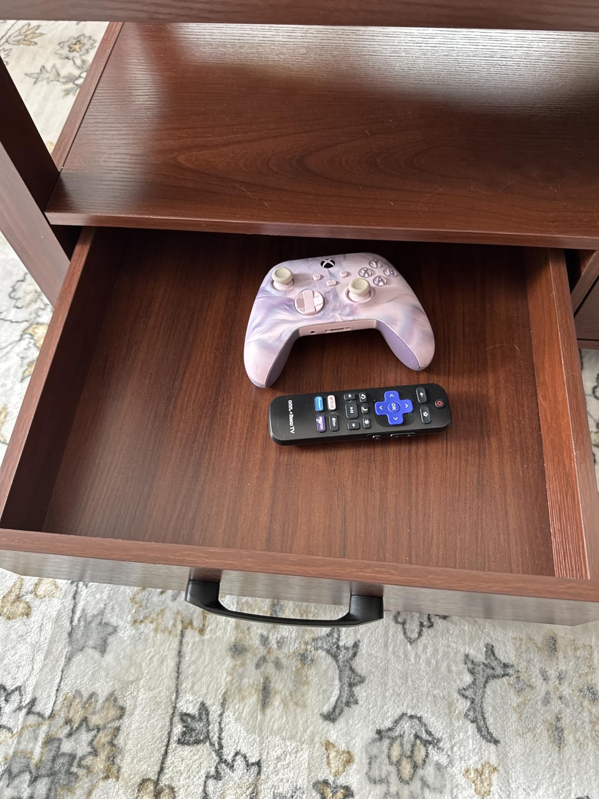 Rolanstar Coffee Table Lift Top, Multi-Function Convertible Coffee Table with Drawers and Hidden Compartment, Converts to Dining Table for Living Room, Home Office customer photo 1