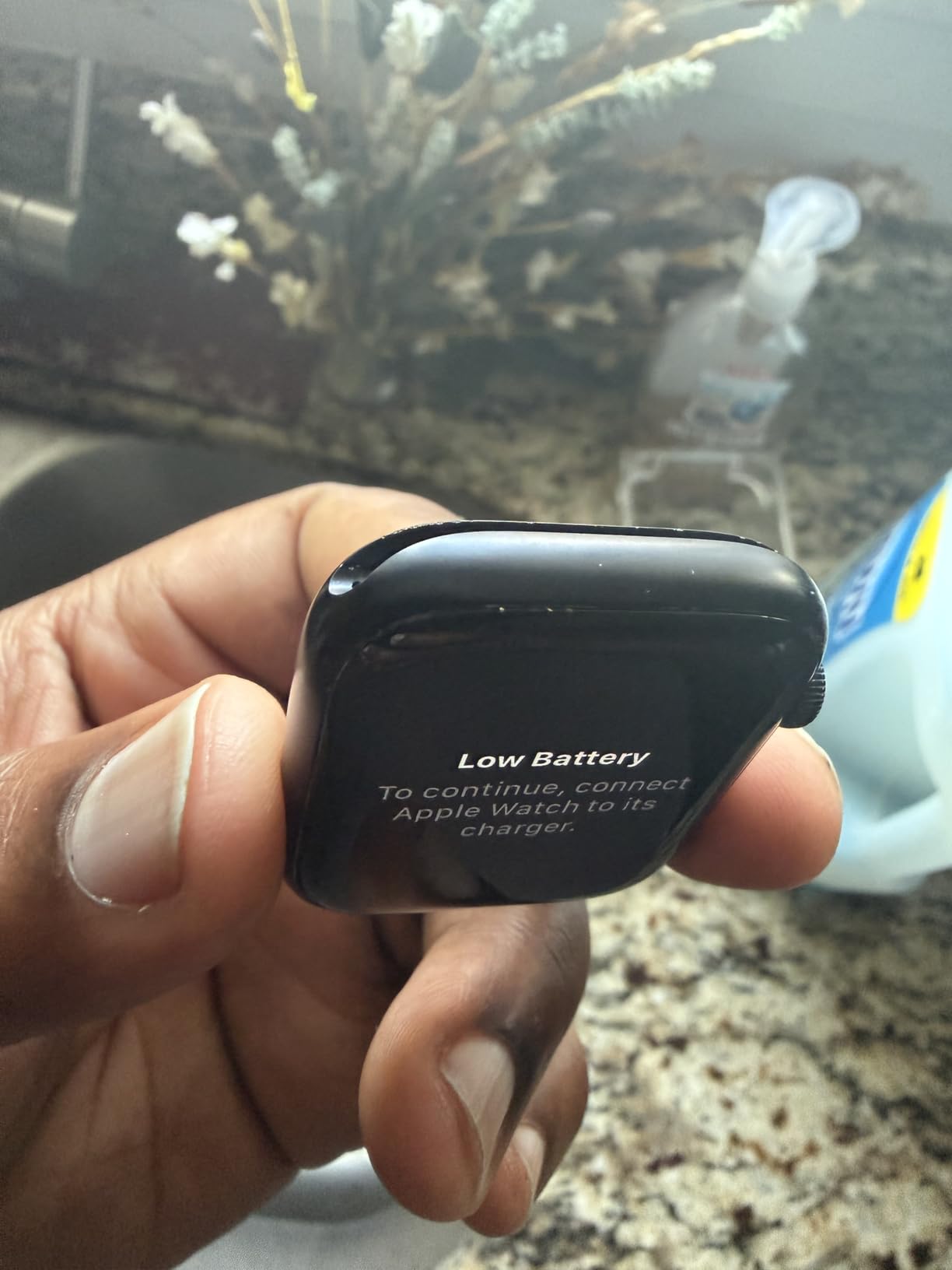 Apple Watch Series 8 [GPS, 41mm] - Starlight Aluminum Case with Starlight Sport Band, S/M (Renewed) customer photo 2