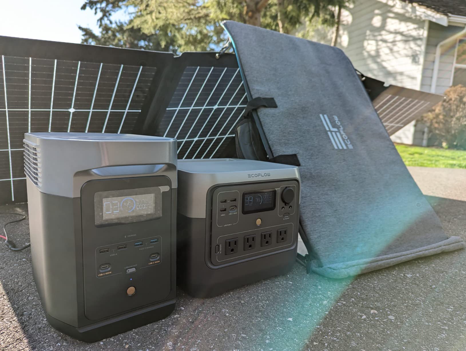 EcoFlow RIVER 2 Pro Portable Power Station, 768Wh LiFePO4 Battery, 70 Min Fast Charging, 4X800W (X-Boost 1600W) AC Outlets, Solar Generator for Outdoor Camping/RVs/Home Use customer photo 2