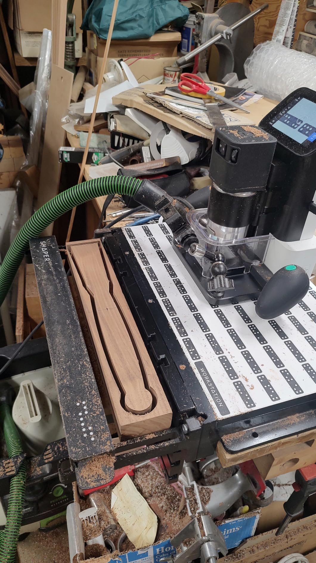 Shaper Origin Handheld CNC Router - CNC Level Precision Cutting - Portable - Inlays, Custom Joinery, Engraving, Lettering, Fine Woodworking customer photo 1