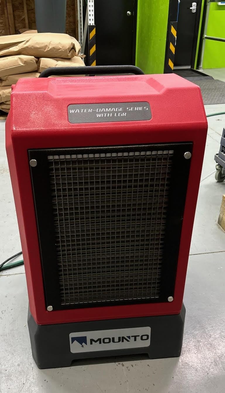 MOUNTO 310 Pints LGR Commercial Dehumidifier with Built-In Pump and Drain Hose - Portable, Heavy-Duty Dehumidifier with Wheels for Basements, Garages, Home, and Job Sites (Blue) customer photo 1