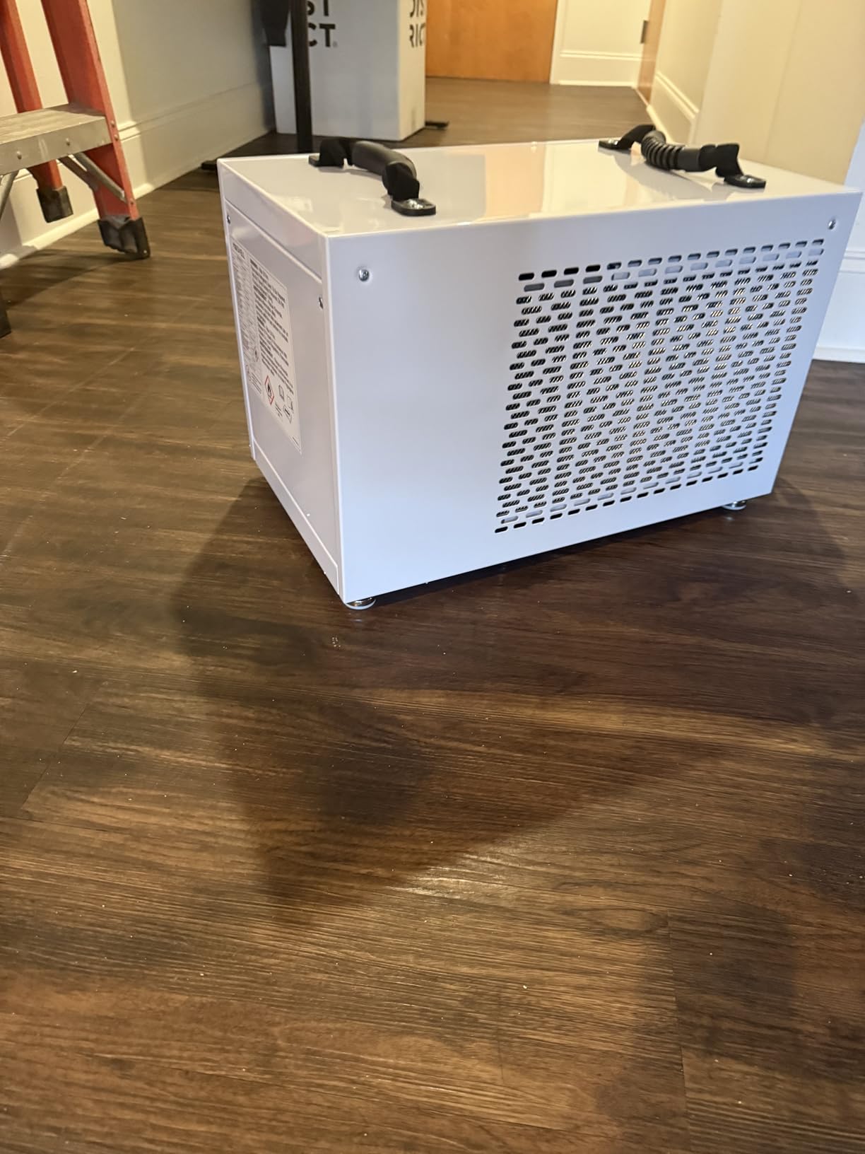 145 Pints Commercial Dehumidifier with Pump, Crawlspace Dehumidifiers with Drain Hose for Compact Tight Basements Large Spaces, 5-Year Warranty customer photo 2