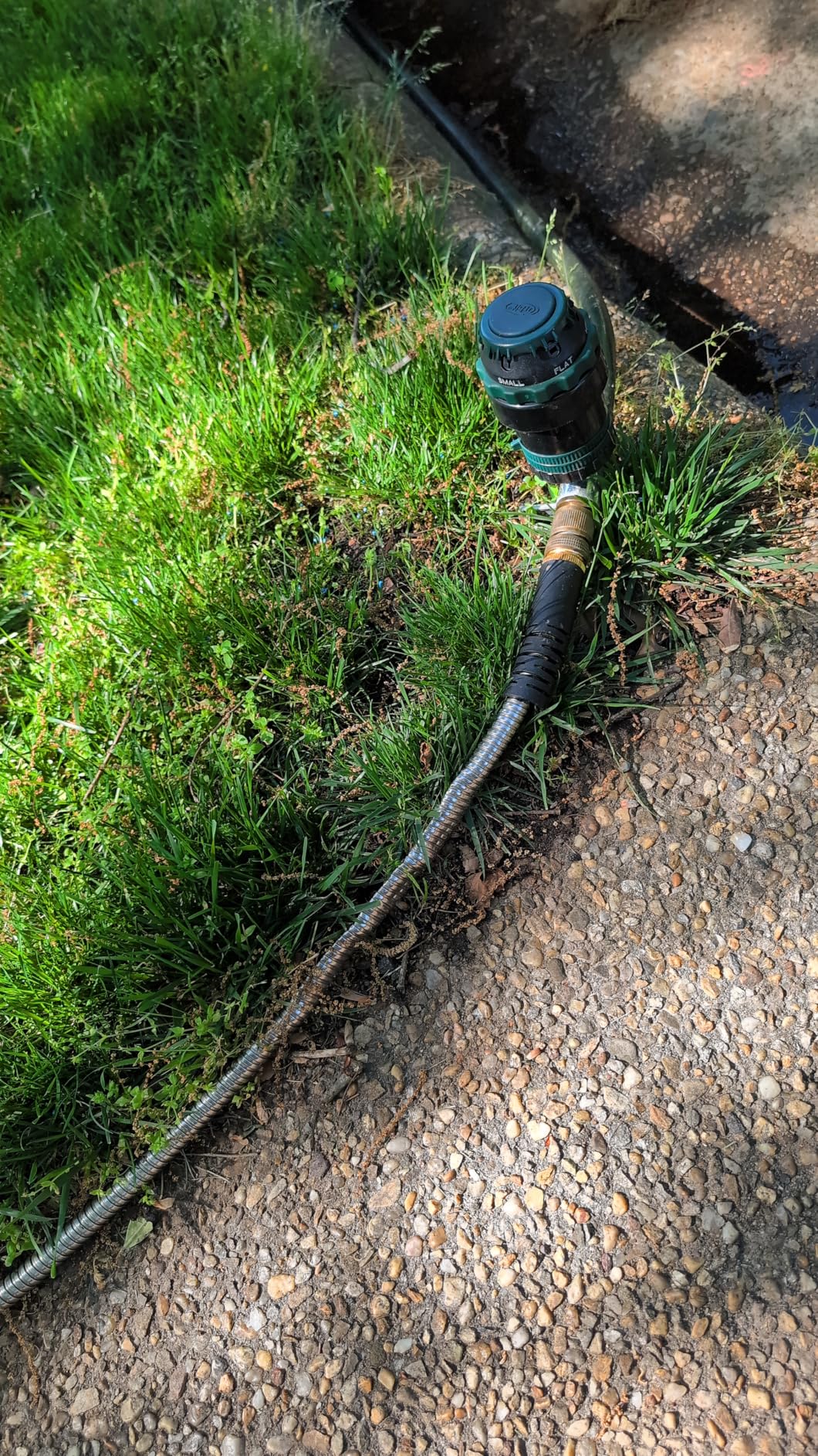 Garden Hose Metal 100FT, Stainless Steel Heavy Duty Water Hose With 10 Function Nozzle, No-Kink, Tough & Flexible, Sturdy and Lightweight, Rust Proof for Yard, Outdoor, RV customer photo 2