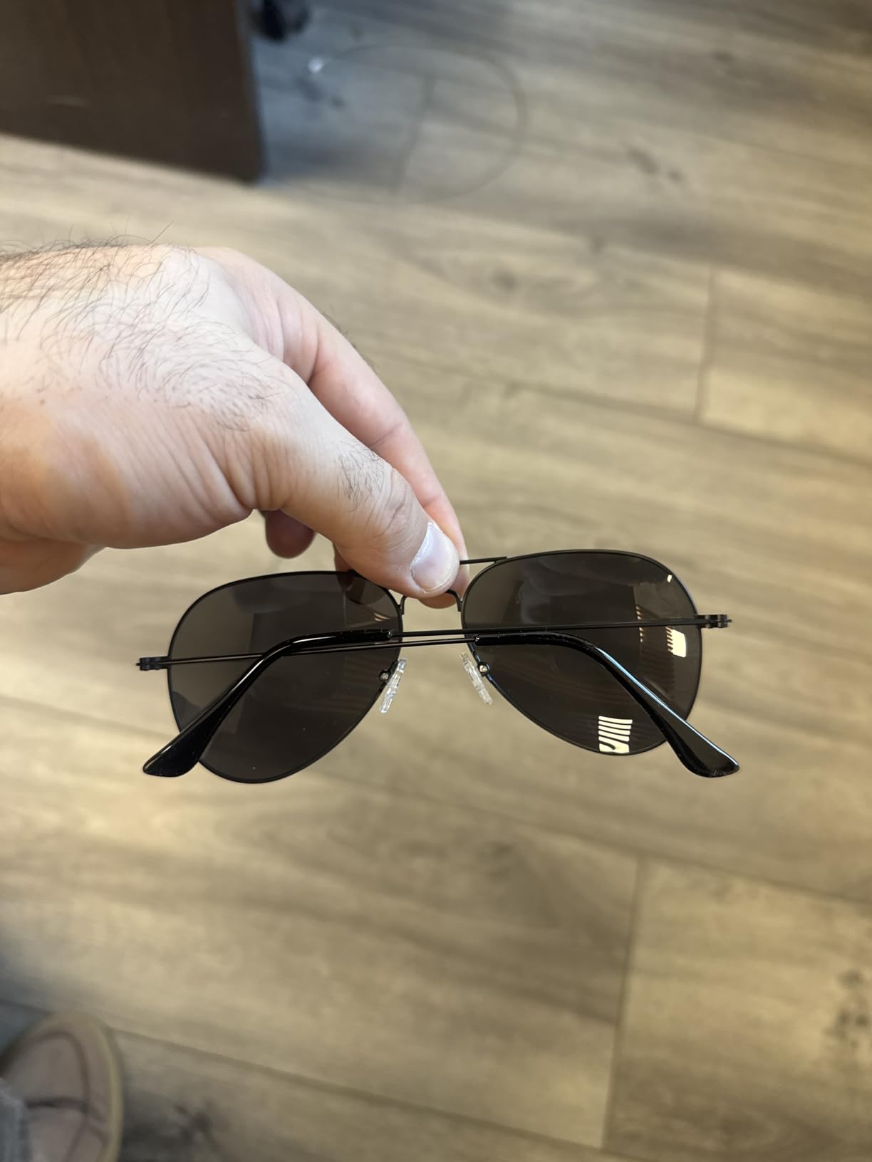 Polarized Sunglasses for Men, Lightweight Sun Glasses with UV Protection for Driving Fishing Golf customer photo 2