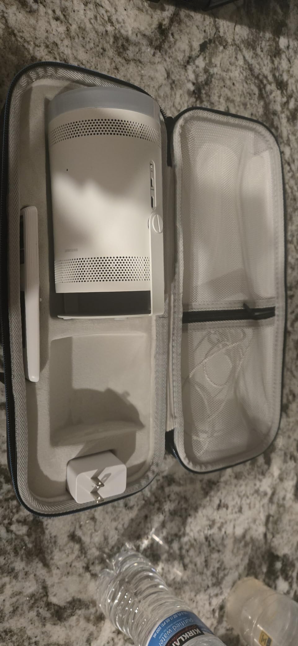 Carrying Case for Samsung The Freestyle Projector, Compatible with The Freestyle Smart Portable Projector/The Freestyle 2nd Gen Projector 360° All-Round Hard EVA Protection Storage Box Travel Bag customer photo 1
