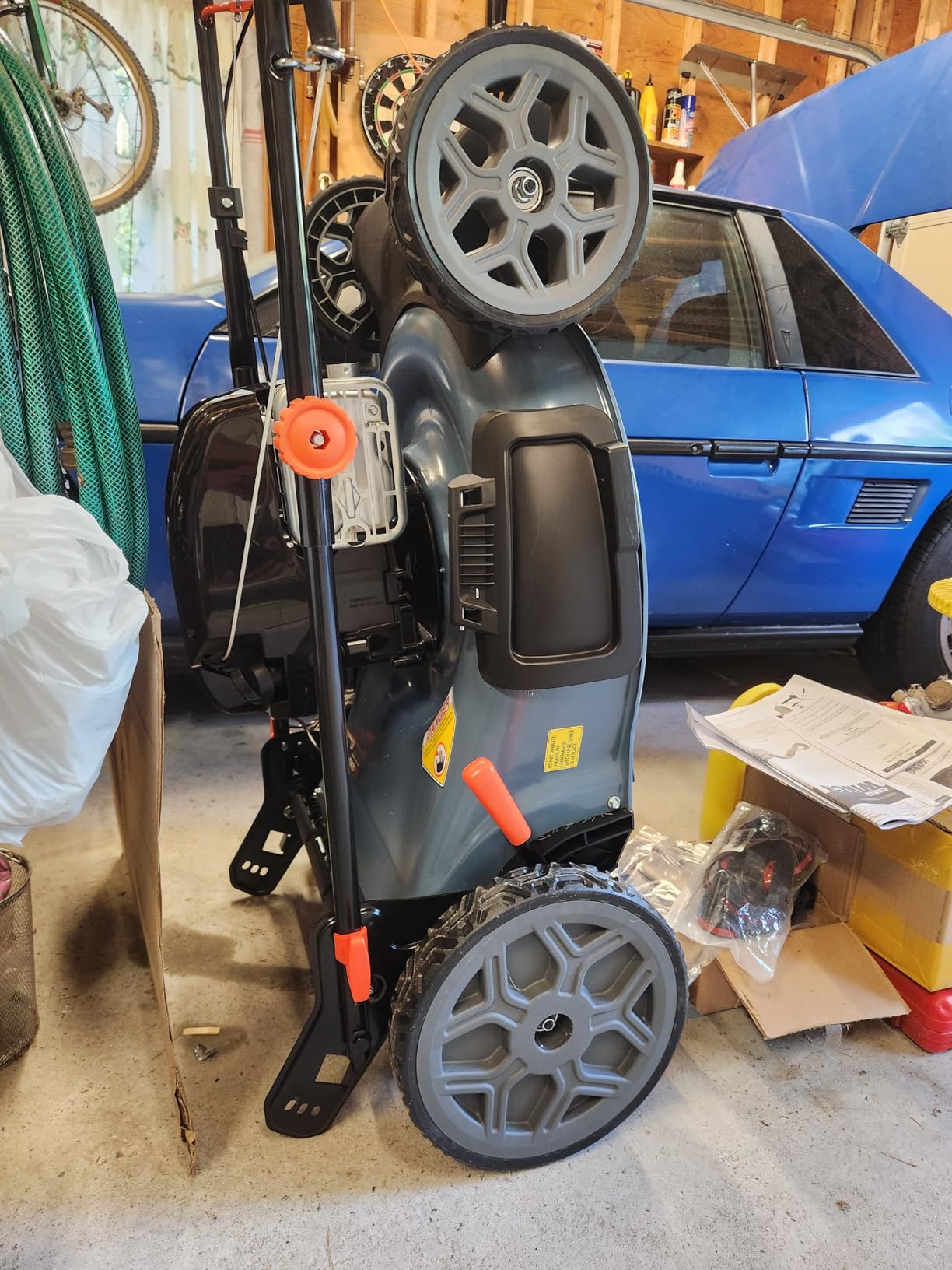SENIX 163 cc 22-Inch Self Propelled Gas Lawn Mower with 4-Cycle B&S Engine, 3-in-1 Rear Wheel Drive Variable Speed Lawnmower, 6-Position Height Adjustment customer photo 1