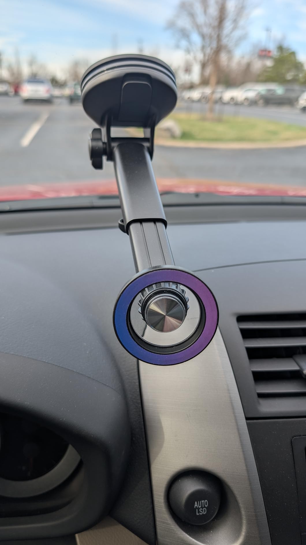 Coolpow for MagSafe Car Mount【Windshield+Vent+Dash】Magnetic Phone Holder for Car Phone Holder Mount Cell Phone Holders for Your Car Accessories Suction Phone Mount for Car Truck Stand for iPhone 17 16 customer photo 1
