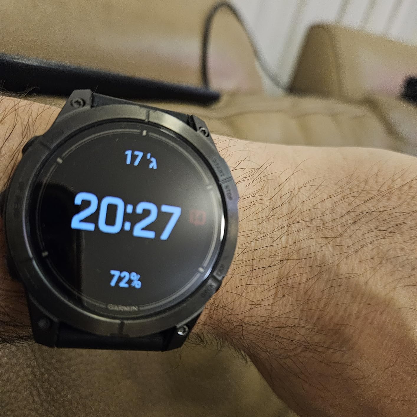 epix Pro (Gen 2) Sapphire Edition, 51mm, High Performance Smartwatch, Advanced Training Technology, Built-in Flashlight, Black customer photo 2