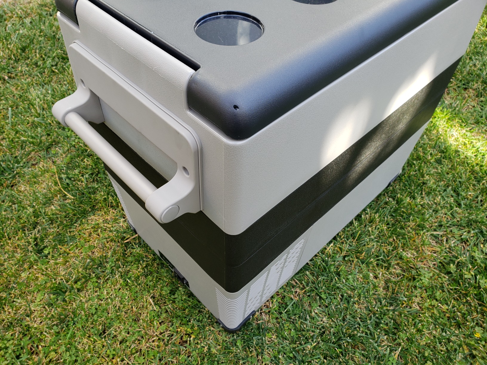 EUHOMY 12 Volt Refrigerator, 48QT(45L) Electric Cooler, 12V Fridge APP Control, 12V Cooler -4℉~68℉, Portable Freezer 12/24V DC 100-240V AC for Camping, Travel, Truck, Home customer photo 2