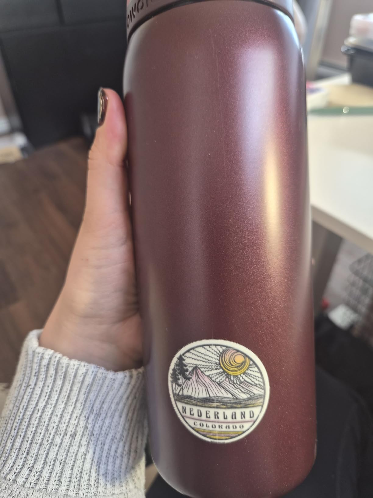 Owala FreeSip Insulated Stainless Steel Water Bottle with Straw, BPA-Free Sports Water Bottle, Great for Travel, 24 Oz, Denim customer photo 2