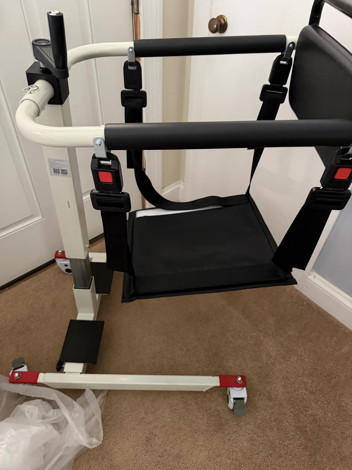 Patient Lift Transfer Chair, Transfer Lift Chair for Disabled, Portable Car Transfer Lift Bed to Wheelchair Transfer Devices, Transfer Chair for Elderly and Disabled customer photo 2