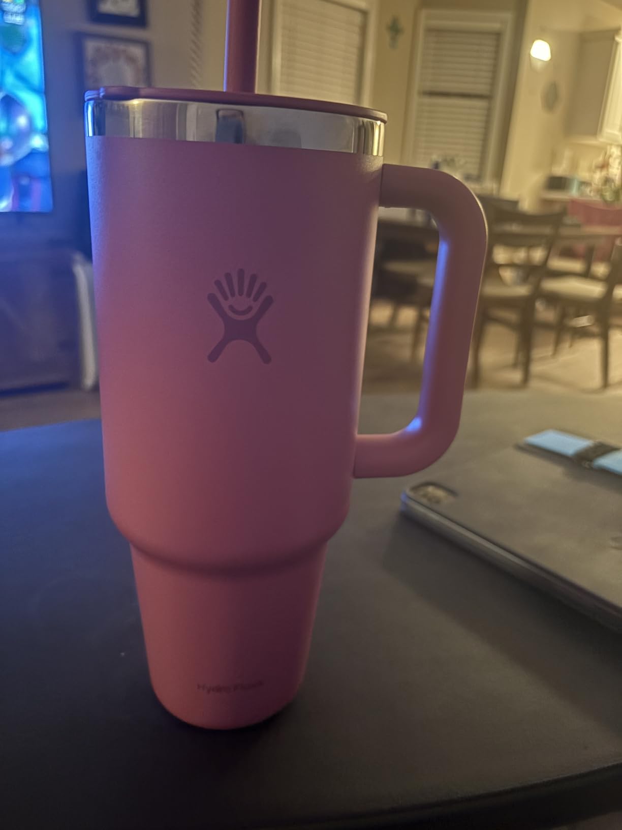Hydro Flask Travel Tumbler with Handle - 40 Oz Trillium customer photo 1