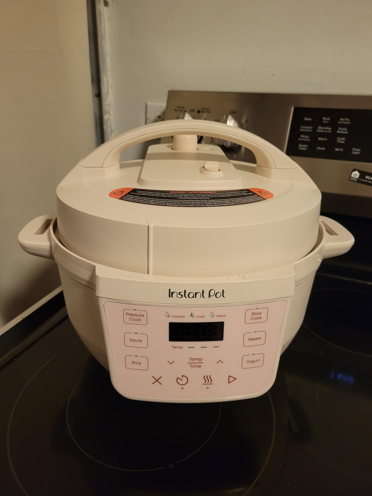 Instant Pot 7.5QT RIO Wide, 7-in-1 Electric Multi-Cooker, Pressure Cooker, Slow Cook, Rice, Steamer, Sauté, Yogurt & Warmer, Wide Base, WhisperQuiet Steam Release customer photo 1