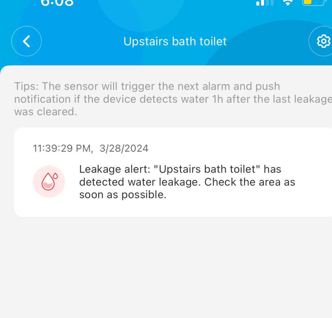 GoveeLife Premium Smart Water Leak Detector 2 with 1968ft Ultra-Long Range, WiFi Water Sensor with SMS/Email/APP Push and Sound Alarm, 5-Year Battery Life, Suitable for Home, Basement, Kitchen, 4 Pack customer photo 2