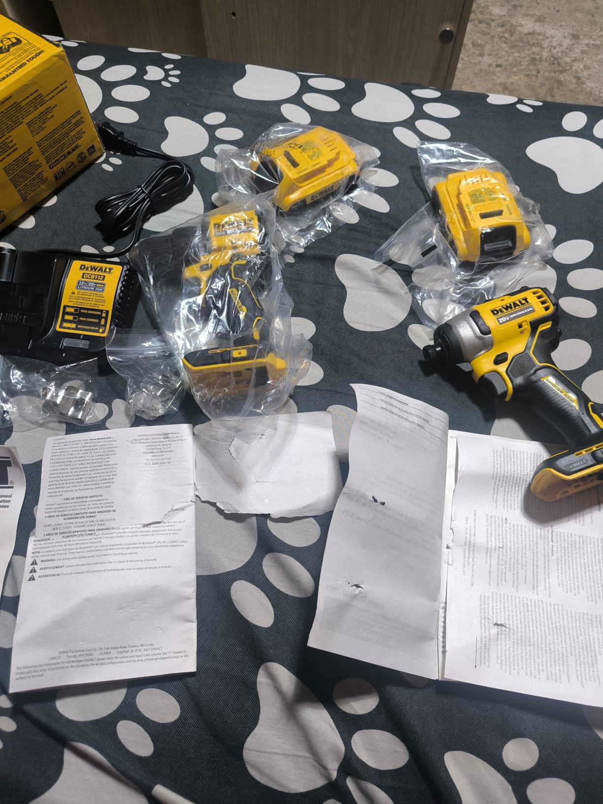 DEWALT 20V MAX Cordless Drill and Impact Driver, Power Drill Brushless 2-Tool Power Tool Combo Kit (DCK277D2) customer photo 1