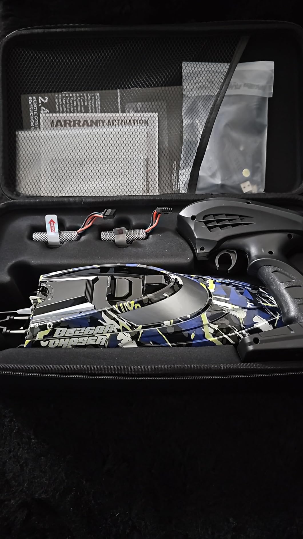 BEZGAR TX123 Remote Control Boats - Fast Speed RC Boat 32+ KPH with A Portable Suitcase for Lakes & Pools & Salt Water customer photo 2
