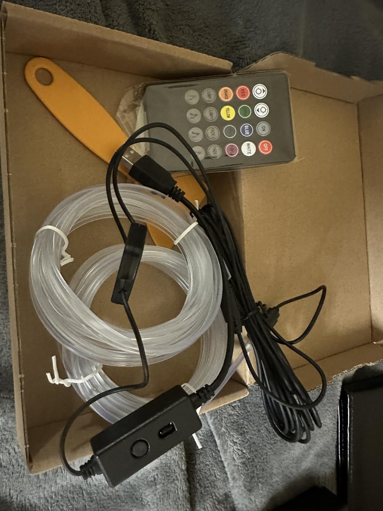 Interior Car LED Strip Lights with Wireless APP & Remote Control, RGB 2 in 1 Car Ambient Lighting Kit with 158 Inches Fiber Optic, Inside Neon Dash Strip with Music Mode customer photo 1