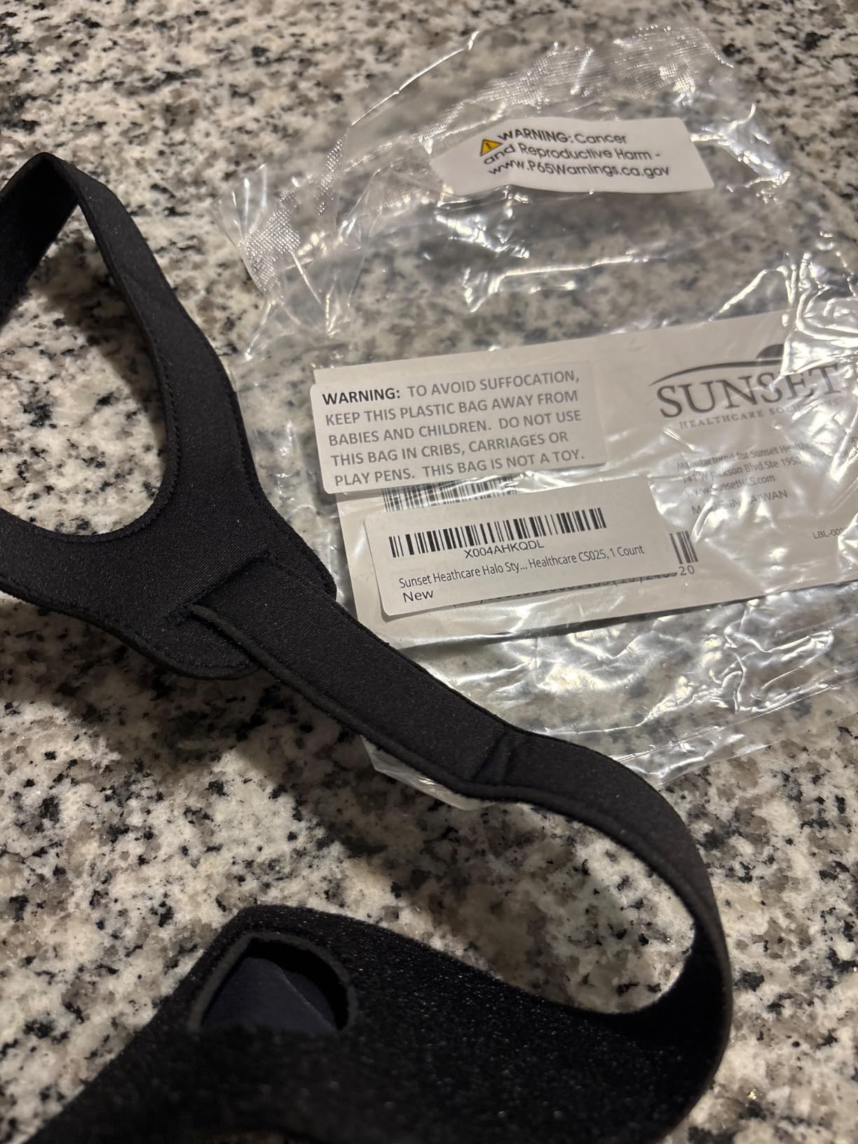 Sunset Heathare Halo Style Chinstrap, Sunset Healthcare CS025, 1 Count customer photo 1