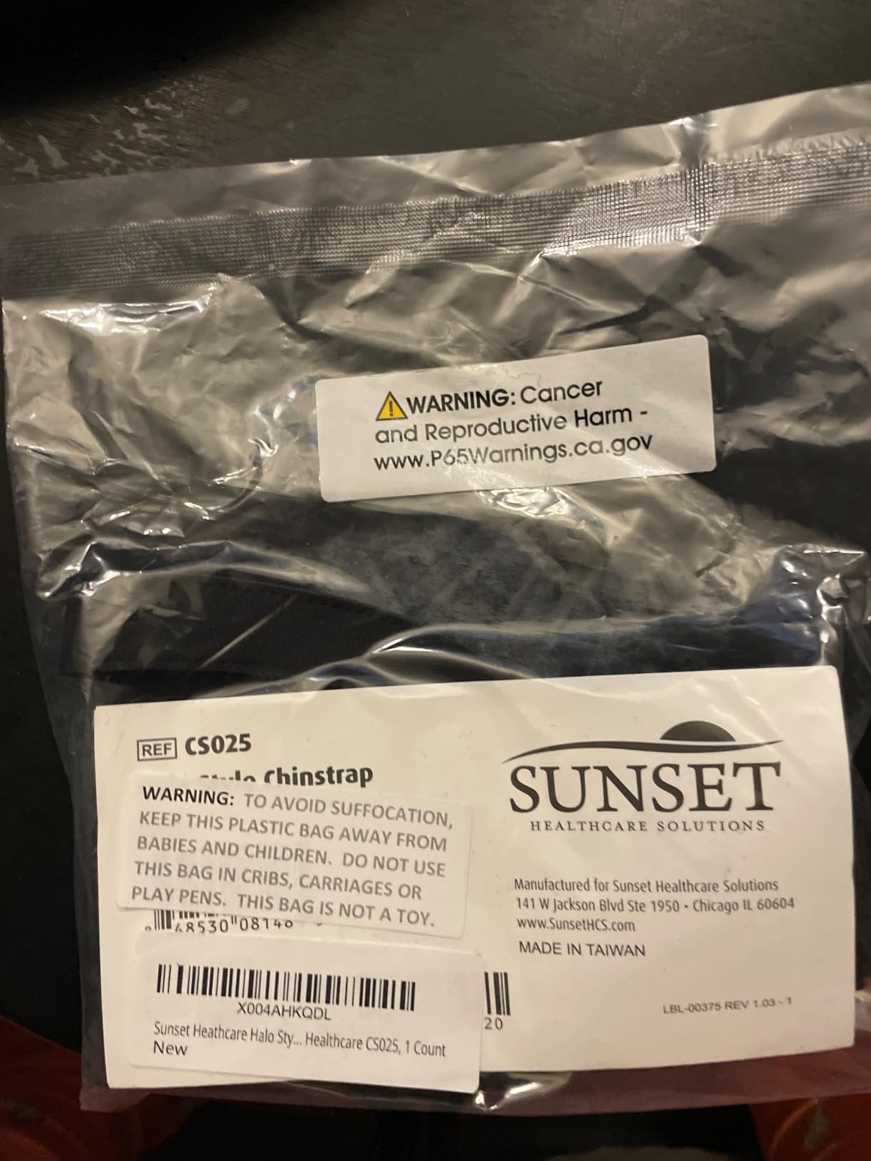 Sunset Heathare Halo Style Chinstrap, Sunset Healthcare CS025, 1 Count customer photo 2