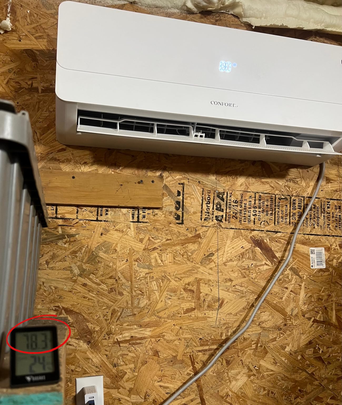 Confortotal 12000 BTU Mini Split Air Conditioner and Heat Pump 110V Ductless,1 ton,with WIFI Compatible with Alexa customer photo 1